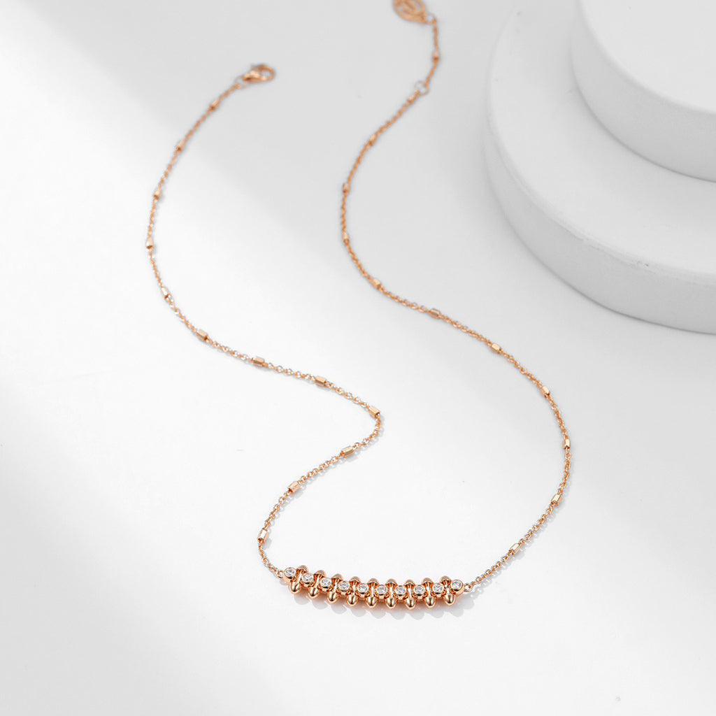 [Love Lucky]CLASH  MEDIUM DIAMOND NECKLACE