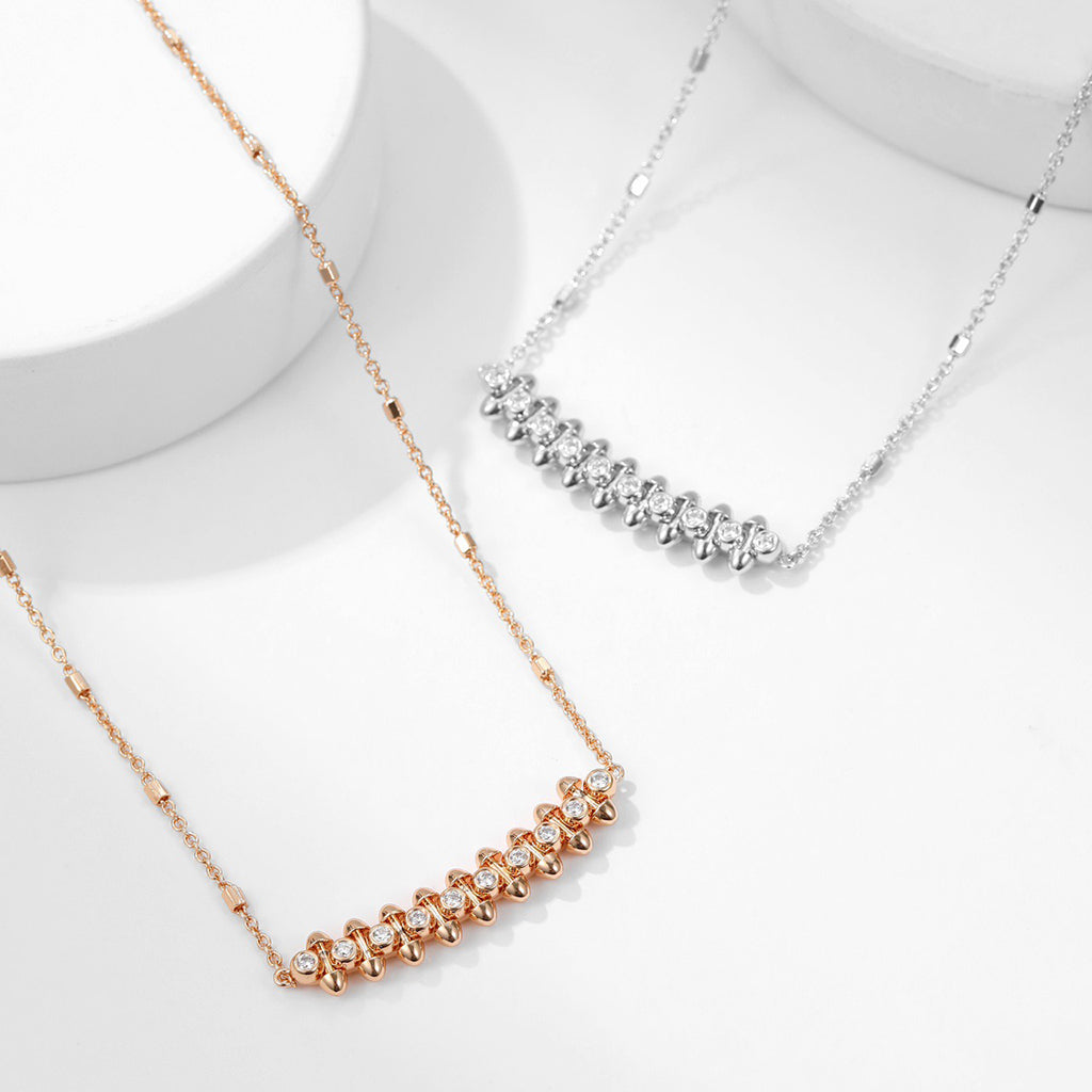 [Love Lucky]CLASH  MEDIUM DIAMOND NECKLACE