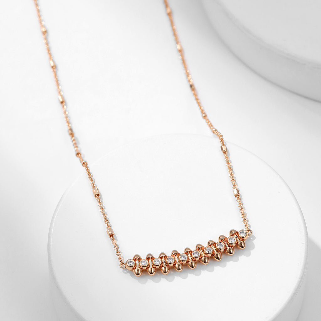 [Love Lucky]CLASH  MEDIUM DIAMOND NECKLACE
