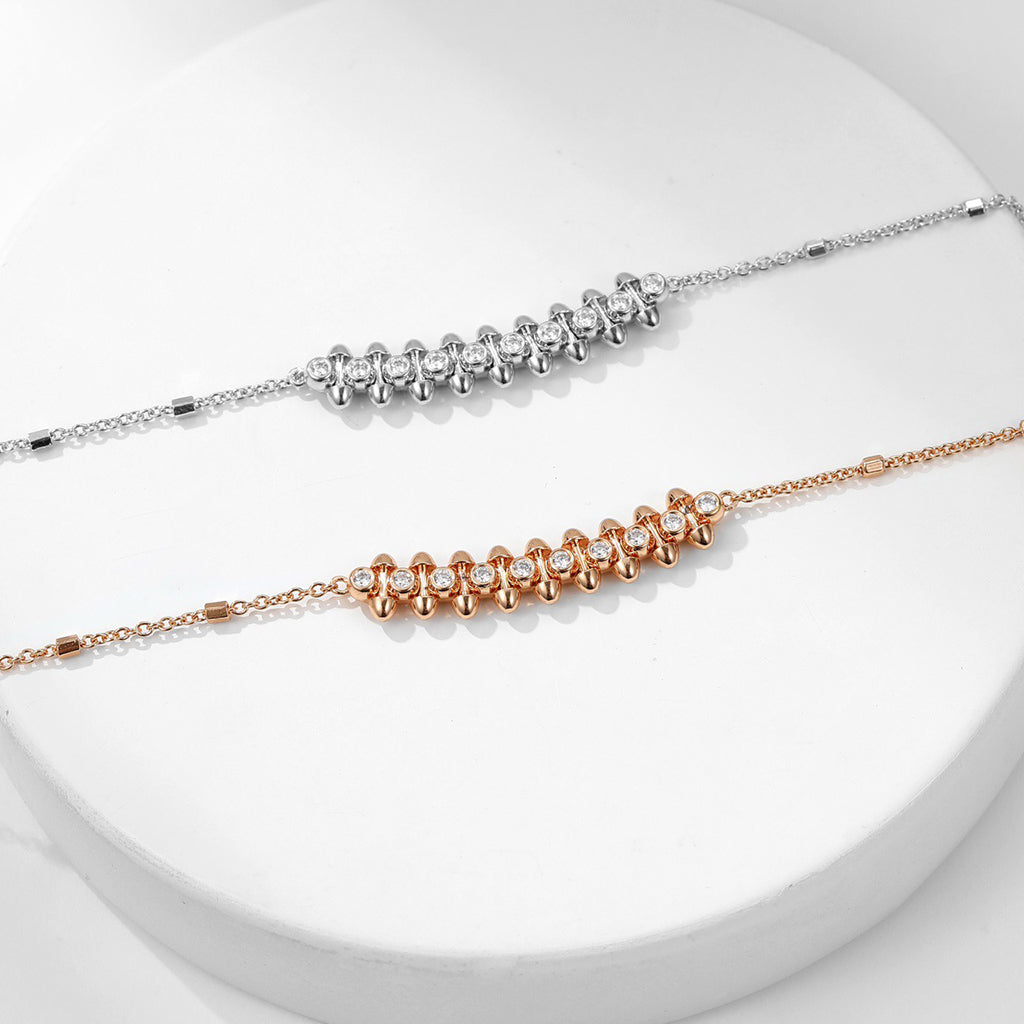 [Love Lucky]CLASH  MEDIUM DIAMOND NECKLACE
