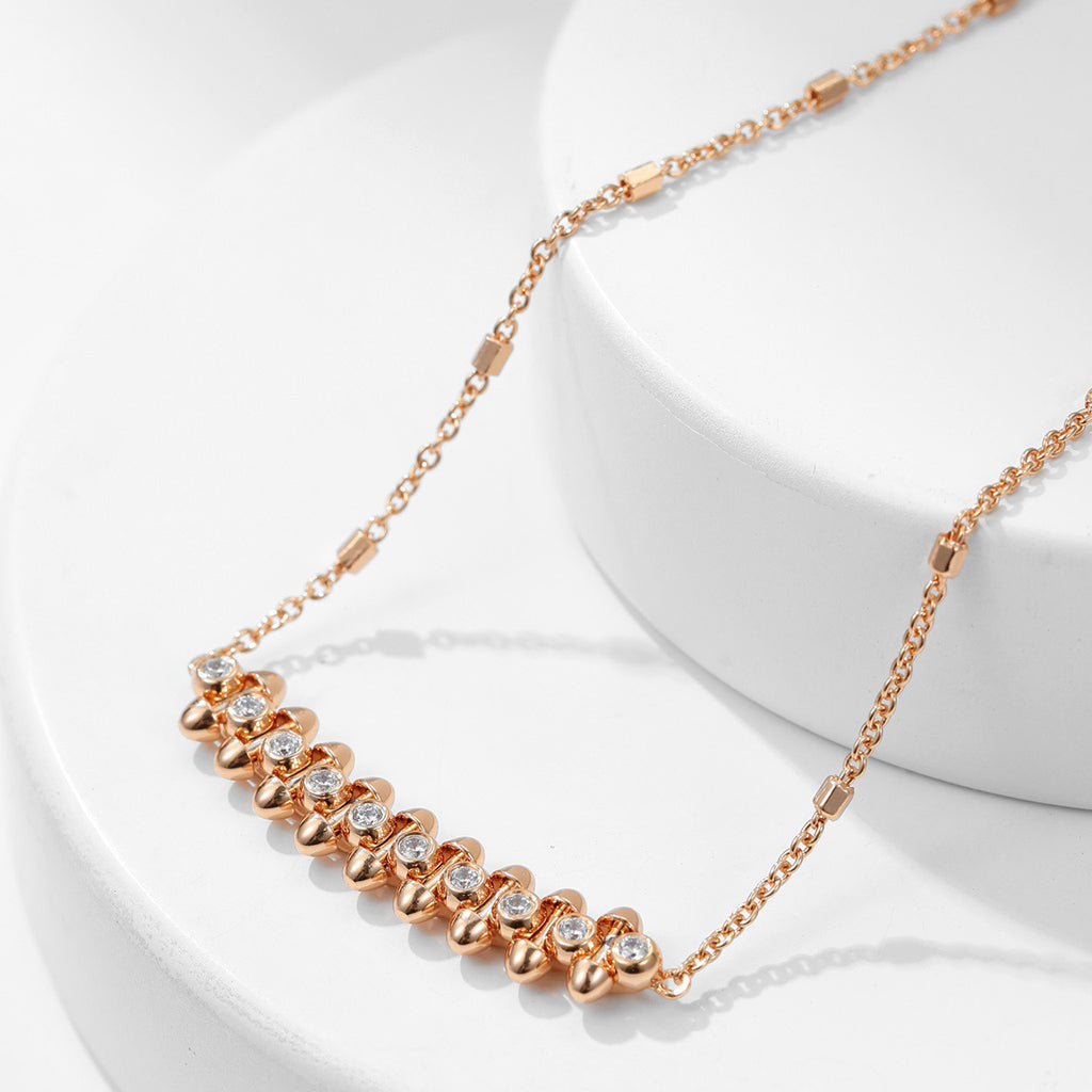 [Love Lucky]CLASH  MEDIUM DIAMOND NECKLACE