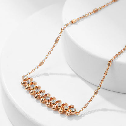 [Love Lucky]CLASH  MEDIUM DIAMOND NECKLACE