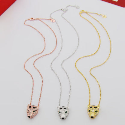 [Love Lucky]PANTHERE FULL DIAMOND NECKLACE