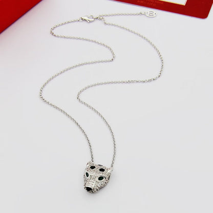 [Love Lucky]PANTHERE FULL DIAMOND NECKLACE