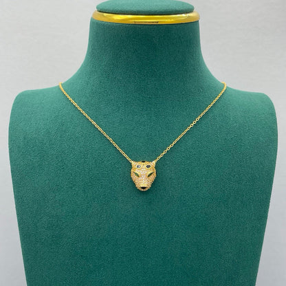 [Love Lucky]PANTHERE FULL DIAMOND NECKLACE
