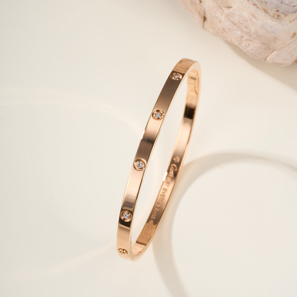 [Love Lucky]LOVE BRACELET 3.65MM 10 DIAMONDS