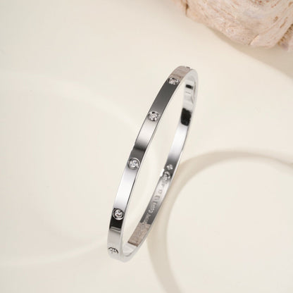 [Love Lucky]LOVE BRACELET 3.65MM 10 DIAMONDS