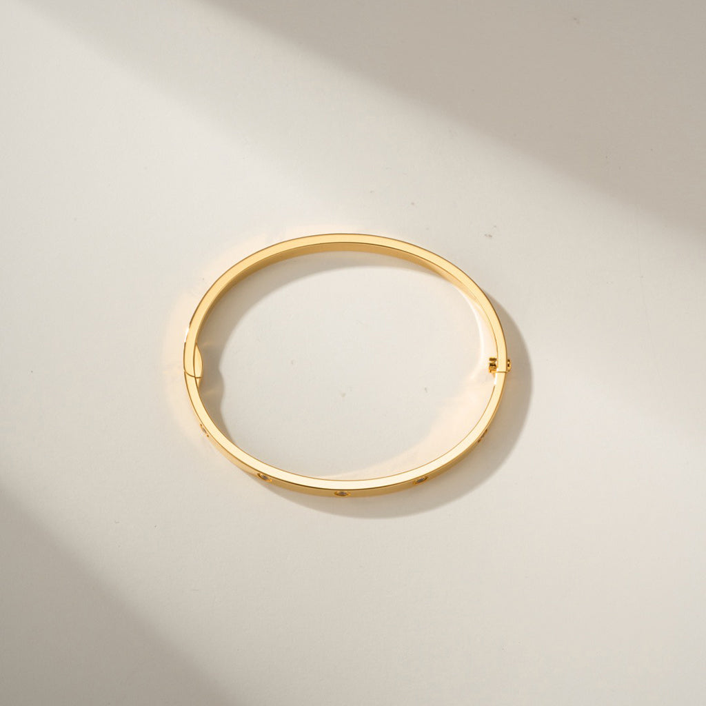 [Love Lucky]LOVE BRACELET 3.65MM 10 DIAMONDS