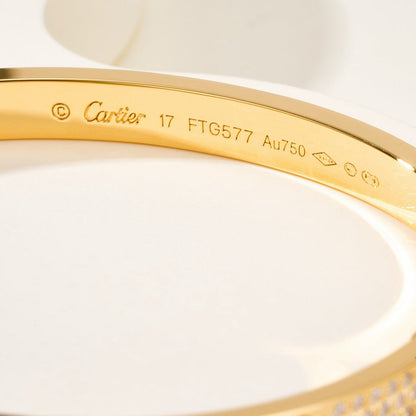 [Love Lucky]LOVE BRACELET 4.8MM DIAMOND-PAVED