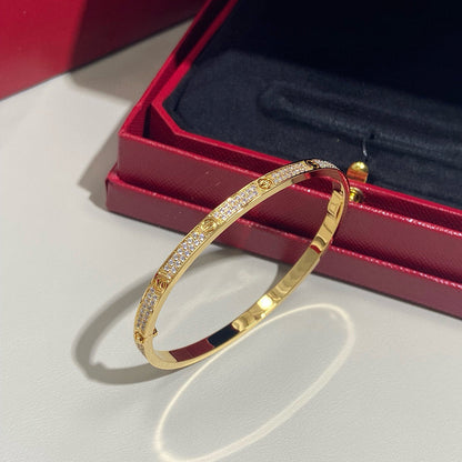 [Love Lucky]LOVE BRACELET 3.65MM DIAMOND-PAVED