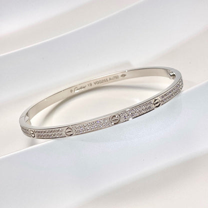 [Love Lucky]LOVE BRACELET 3.65MM DIAMOND-PAVED