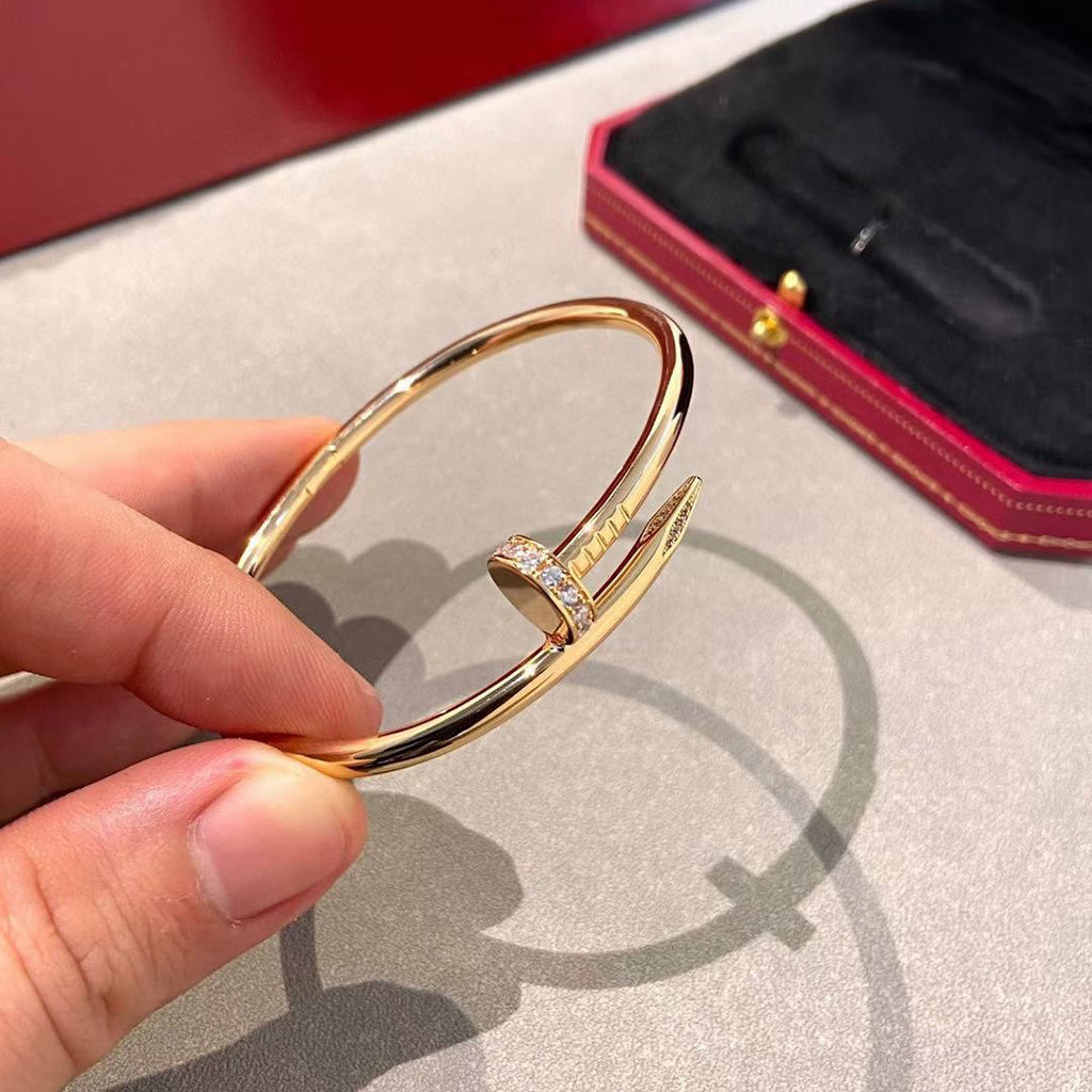 [Love Lucky]JUSTE BRACELET 2.5MM DIAMONDS