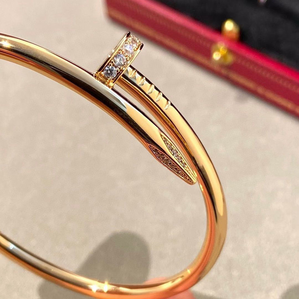 [Love Lucky]JUSTE BRACELET 2.5MM DIAMONDS