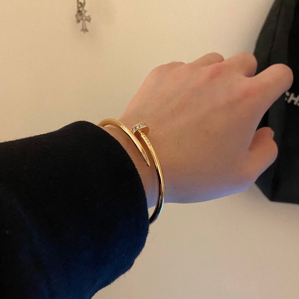 [Love Lucky]JUSTE BRACELET 2.5MM DIAMONDS