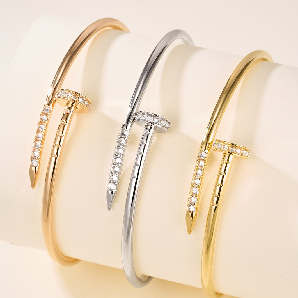 [Love Lucky]JUSTE BRACELET 2.5MM DIAMONDS