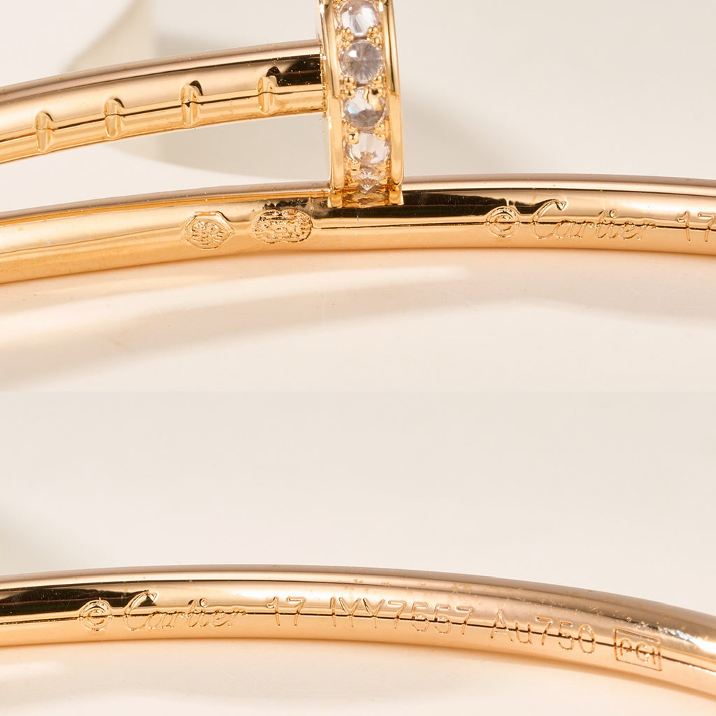 [Love Lucky]JUSTE BRACELET 2.5MM DIAMONDS