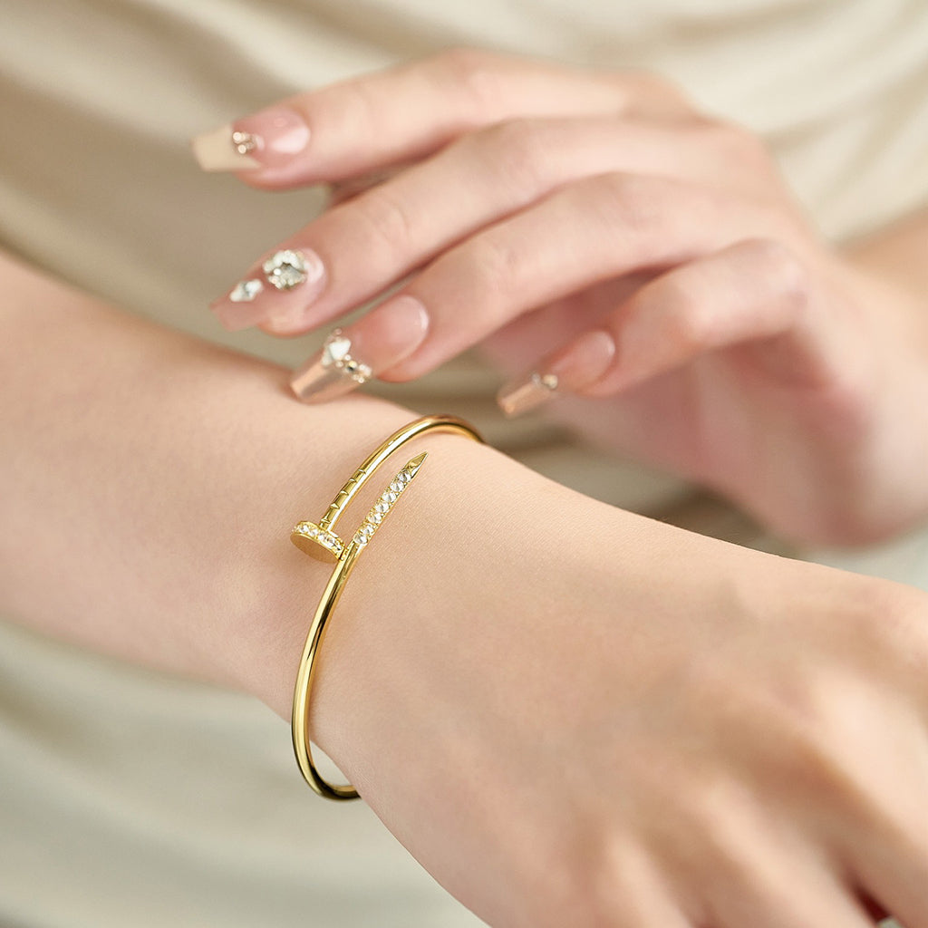 [Love Lucky]JUSTE BRACELET 2.5MM DIAMONDS