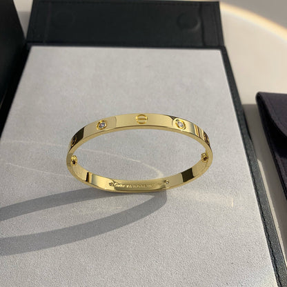 [Love Lucky]LOVE BRACELET 6.1MM 4 DIAMONDS