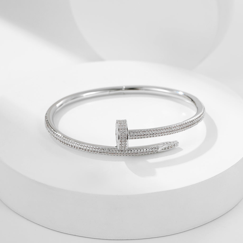 [Love Lucky]JUSTE BRACELET 3.5MM ALL DIAMONDS