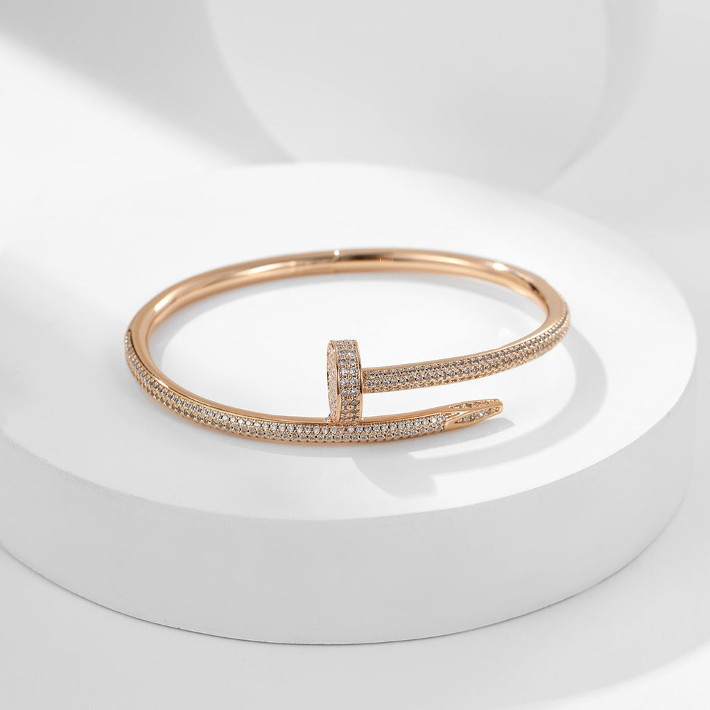 [Love Lucky]JUSTE BRACELET 3.5MM ALL DIAMONDS