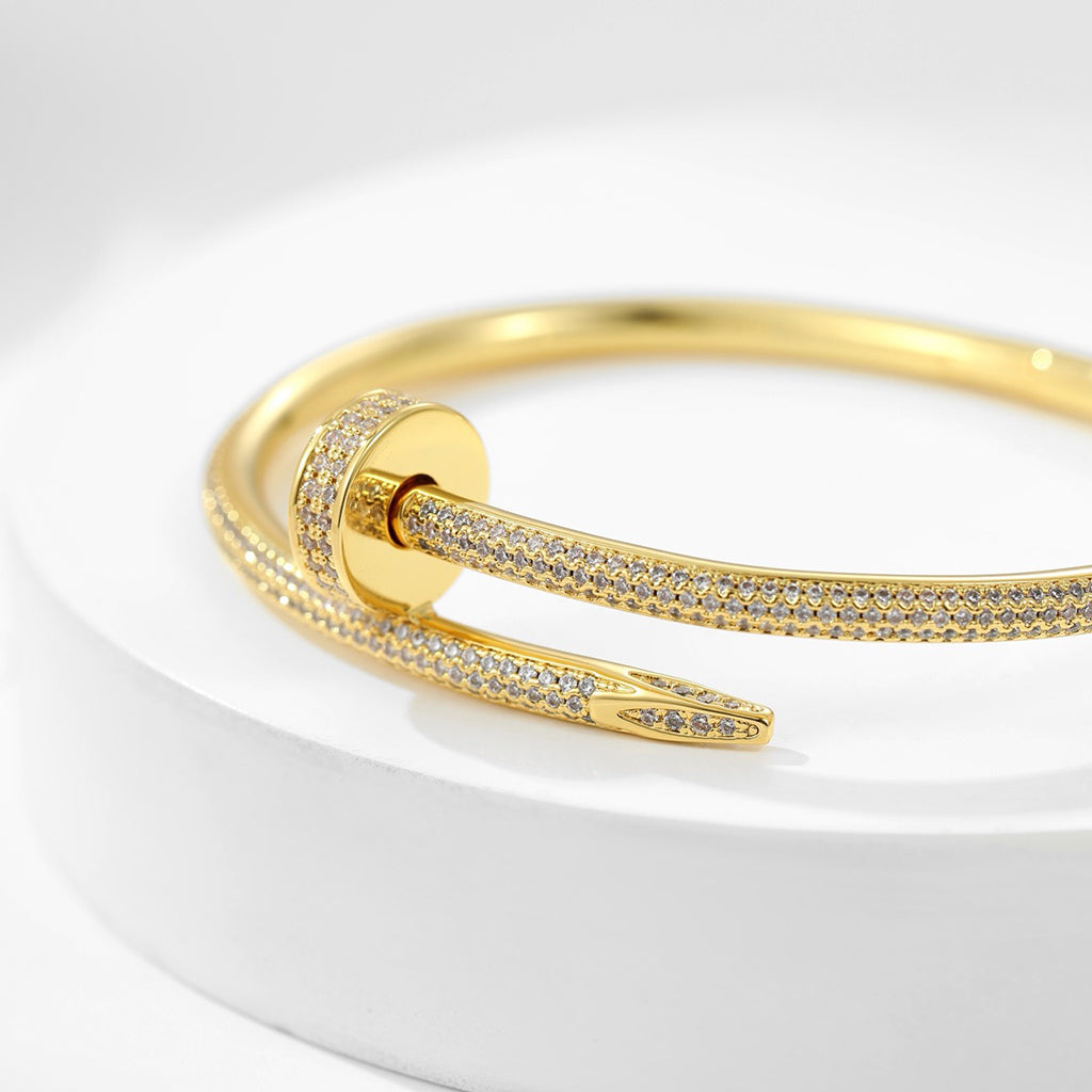 [Love Lucky]JUSTE BRACELET 3.5MM ALL DIAMONDS