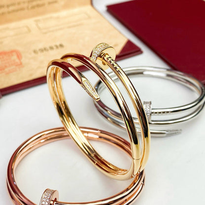 [Love Lucky]JUSTE BRACELET 3.5MM DOUBLE ROW DIAMOND