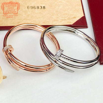 [Love Lucky]JUSTE BRACELET 3.5MM DOUBLE ROW DIAMOND