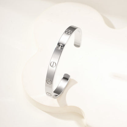 [Love Lucky]LOVE BRACELET 6.1MM OPEN CUFF