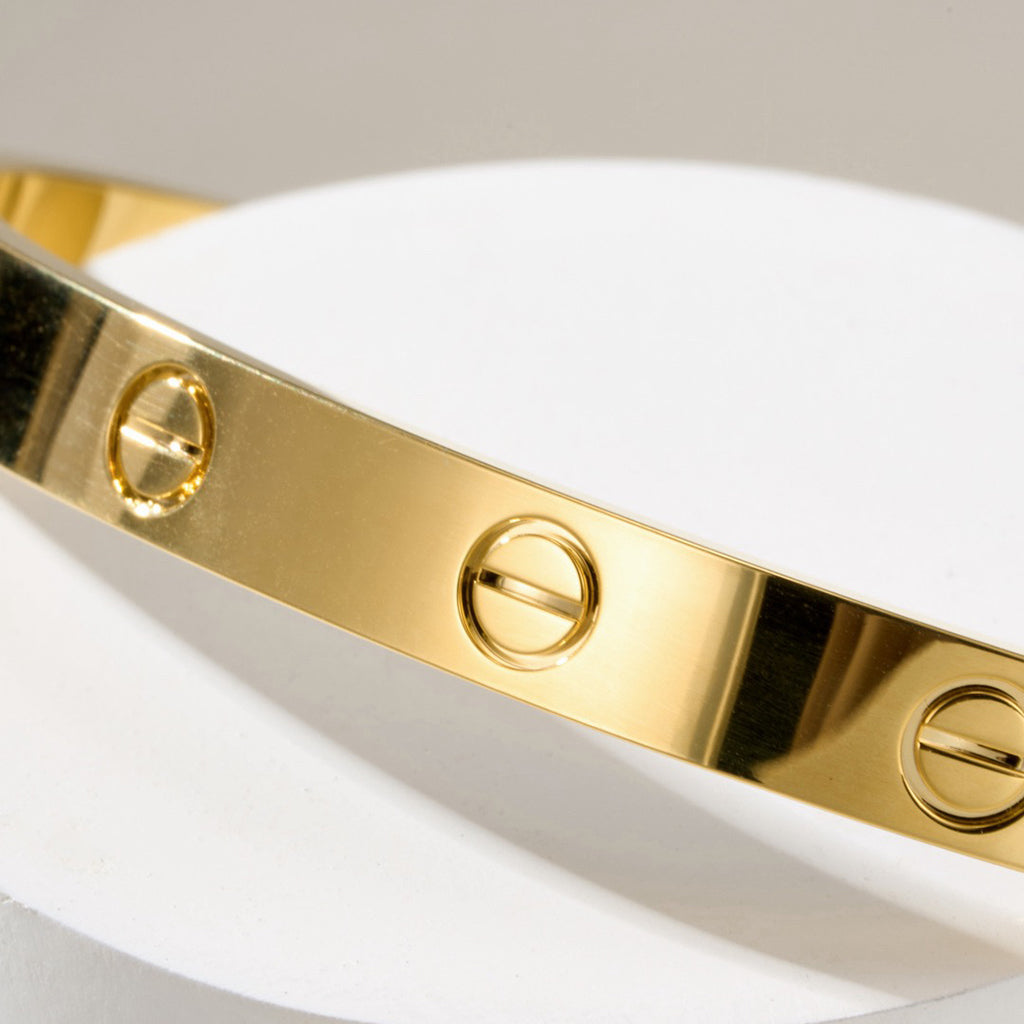 [Love Lucky]LOVE BRACELET 6.1MM OPEN CUFF