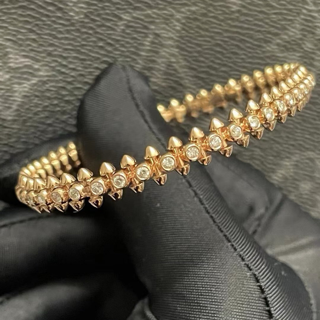 [Love Lucky]CLASH  BRACELET 8MM DIAMONDS