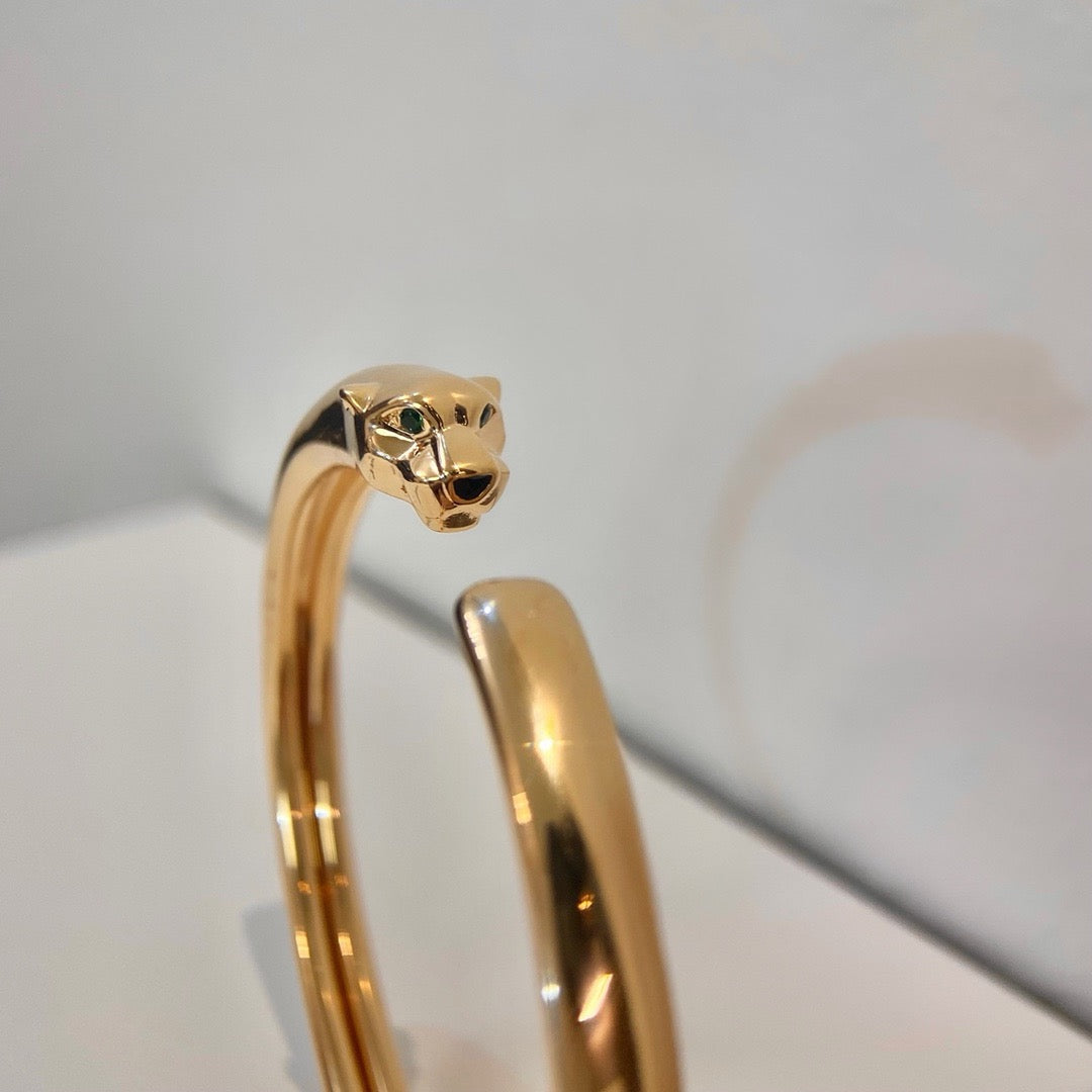 [Love Lucky]PANTHERE OPEN BRACELET