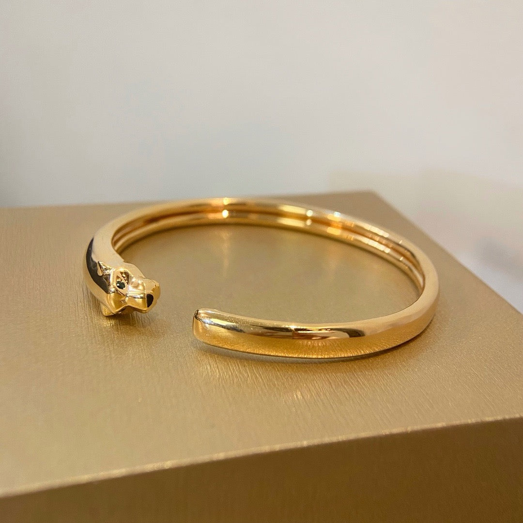 [Love Lucky]PANTHERE OPEN BRACELET