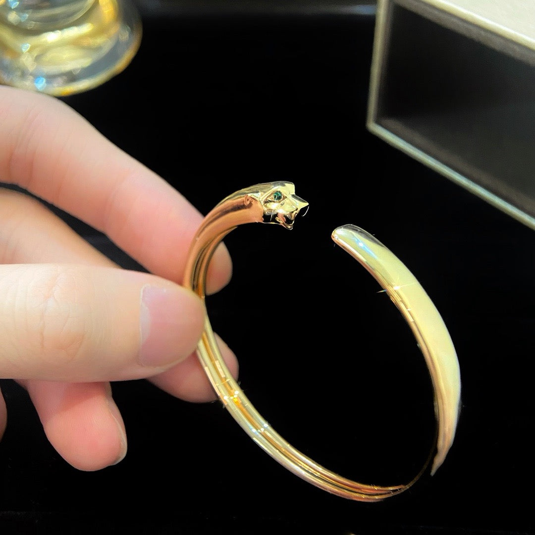 [Love Lucky]PANTHERE OPEN BRACELET