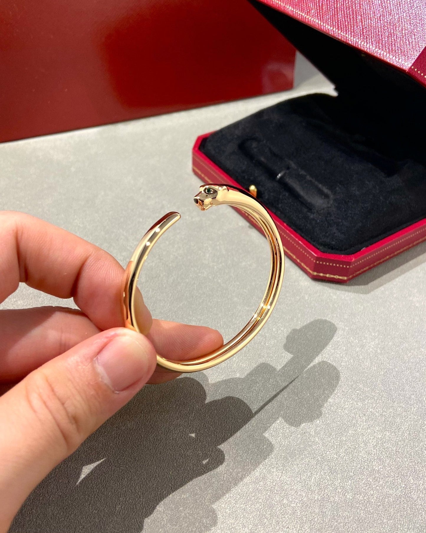 [Love Lucky]PANTHERE OPEN BRACELET