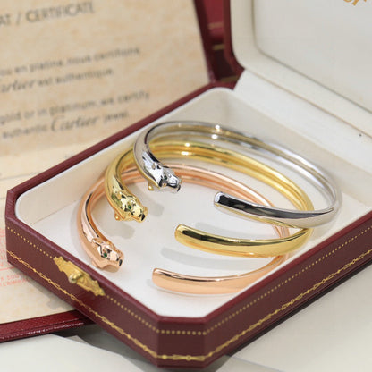 [Love Lucky]PANTHERE OPEN BRACELET