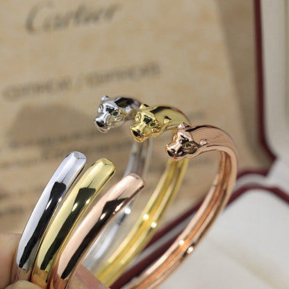 [Love Lucky]PANTHERE OPEN BRACELET