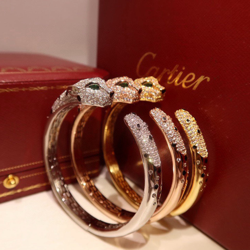 [Love Lucky]PANTHERE BIG BRACELET DIAMONDS