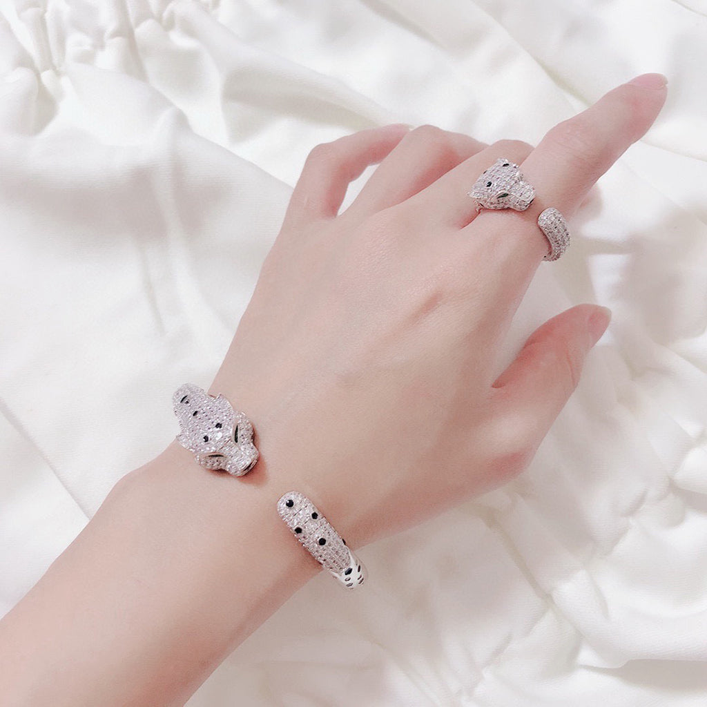 [Love Lucky]PANTHERE BIG BRACELET DIAMONDS