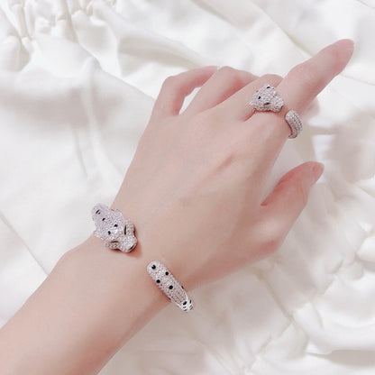 [Love Lucky]PANTHERE BIG BRACELET DIAMONDS