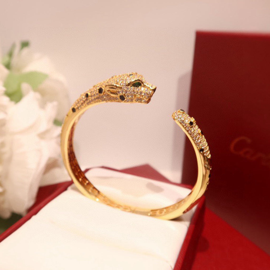 [Love Lucky]PANTHERE BIG BRACELET DIAMONDS