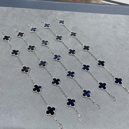 [Love Lucky]CLOVER 5 MOTIF PIETERSITE BRACELET COLLECTION