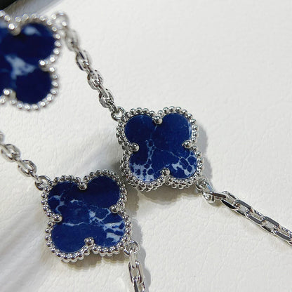 [Love Lucky]CLOVER 5 MOTIF PIETERSITE BRACELET COLLECTION