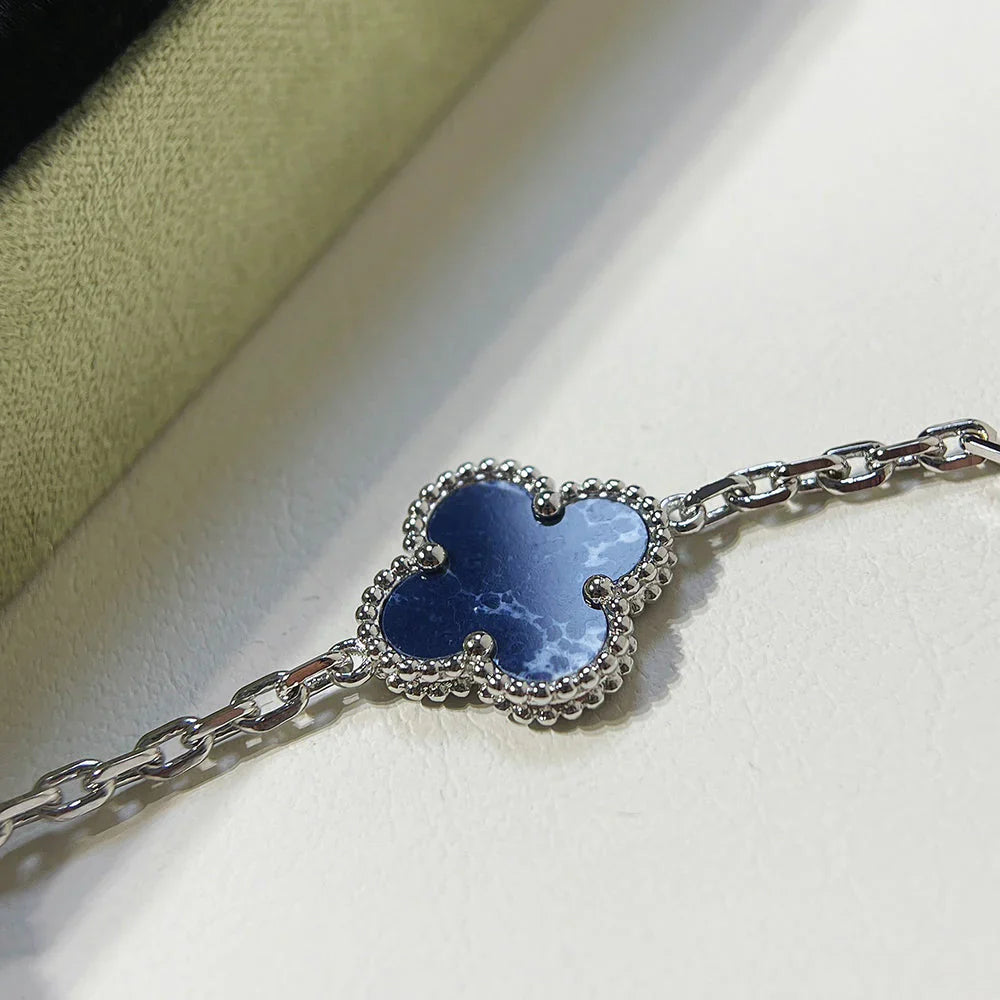 [Love Lucky]CLOVER 5 MOTIF PIETERSITE BRACELET COLLECTION