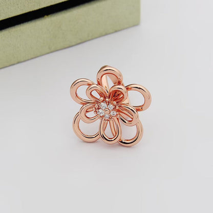 [Love Lucky] FLOWERLACE RING 5 DIAMONDS