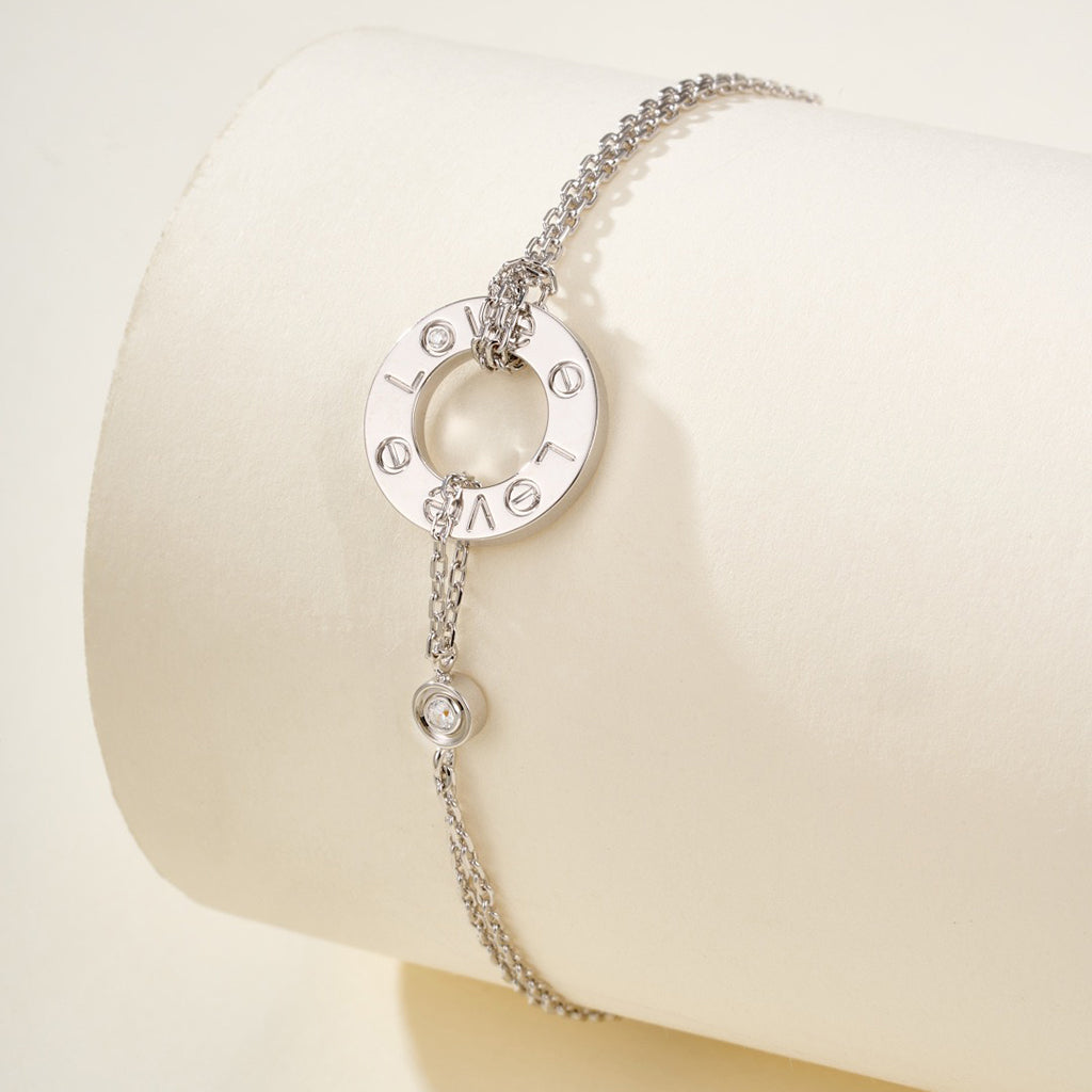 [Love Lucky]LOVE BRACELET 2 DIAMOND