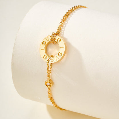 [Love Lucky]LOVE BRACELET 2 DIAMOND