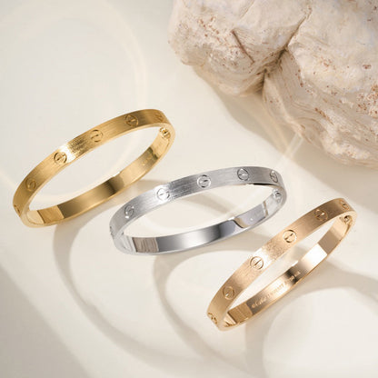 [Love Lucky]LOVE BRACELET 6.1MM BRUSHED