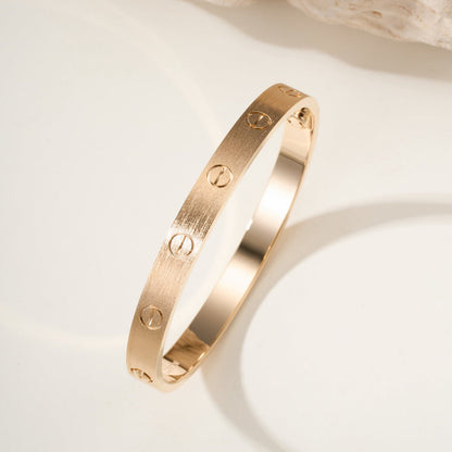 [Love Lucky]LOVE BRACELET 6.1MM BRUSHED