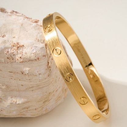 [Love Lucky]LOVE BRACELET 6.1MM BRUSHED