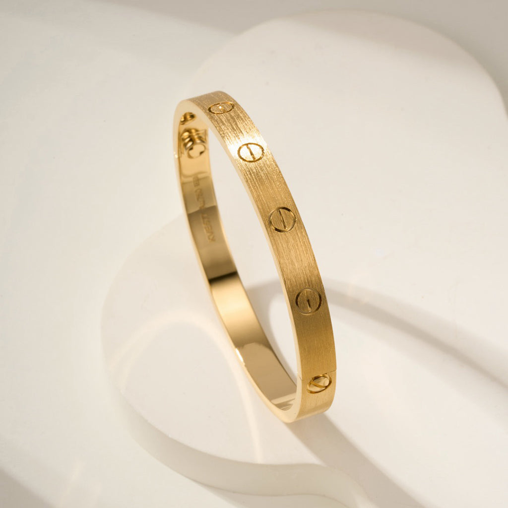 [Love Lucky]LOVE BRACELET 6.1MM BRUSHED